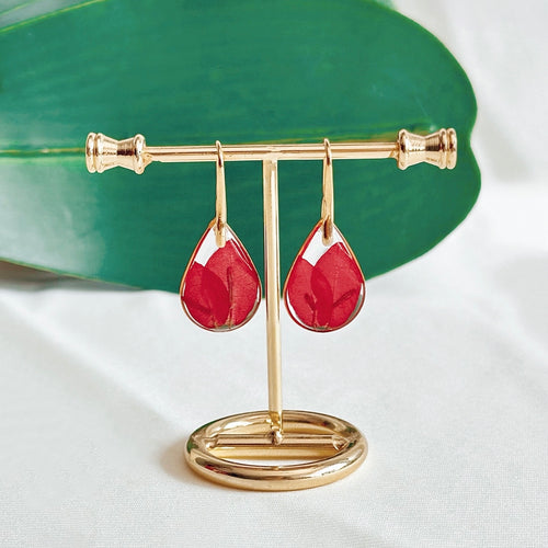 Aretes Gota y Bugambilia