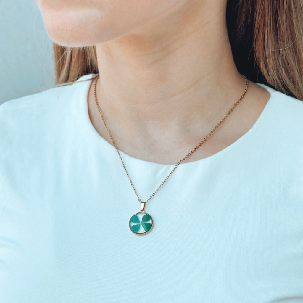 Collar Trébol de la Suerte