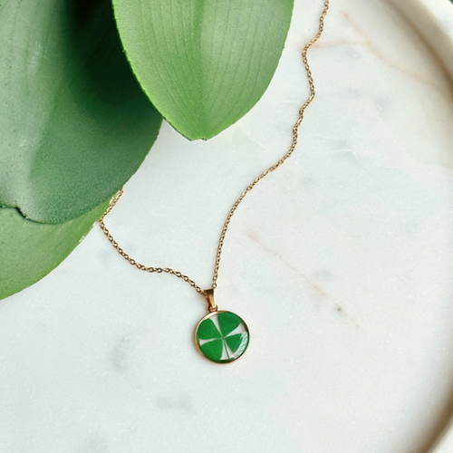 Collar Trébol de la Suerte