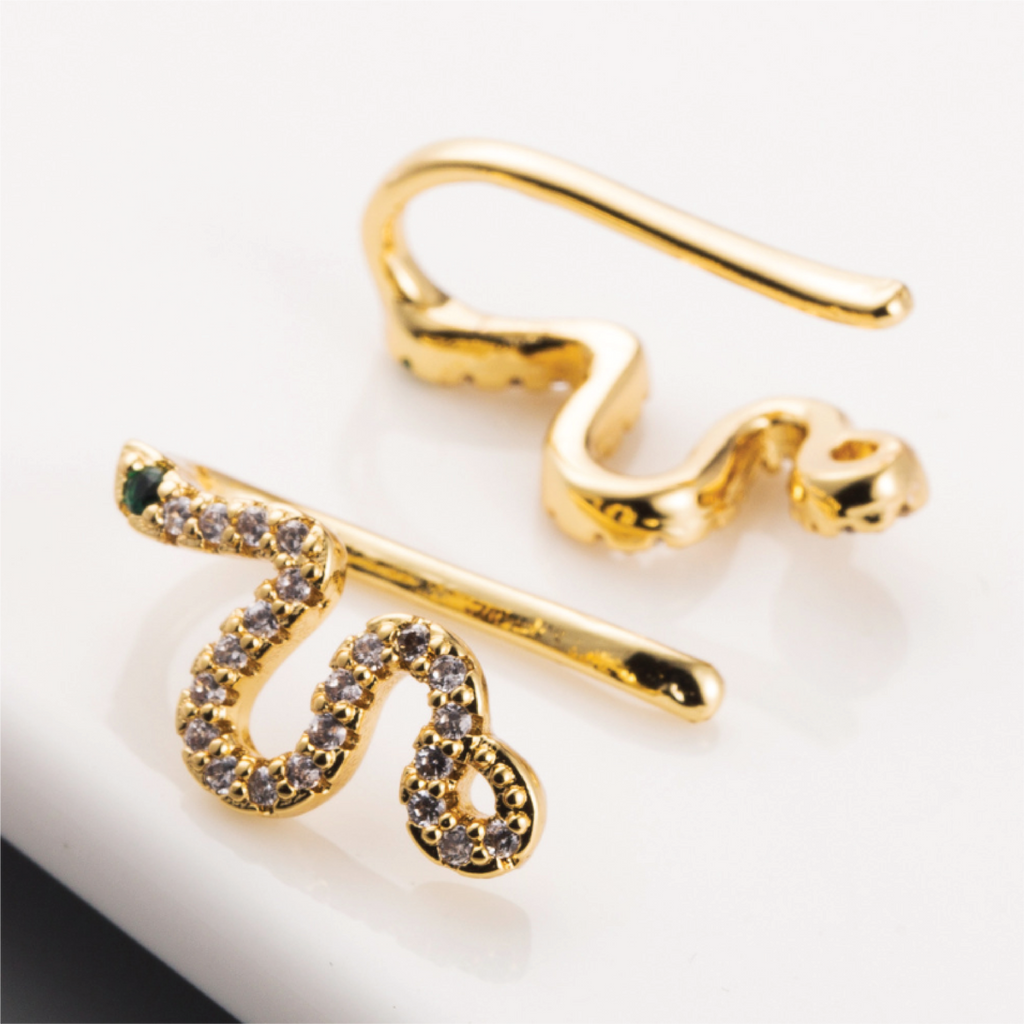 Aretes Mini-Serpiente