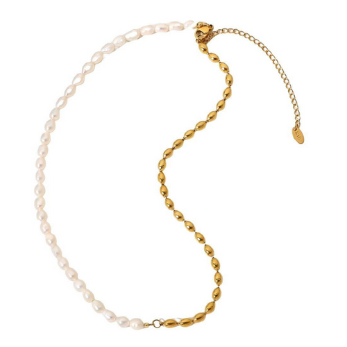 Collar Bolitas & Perlas